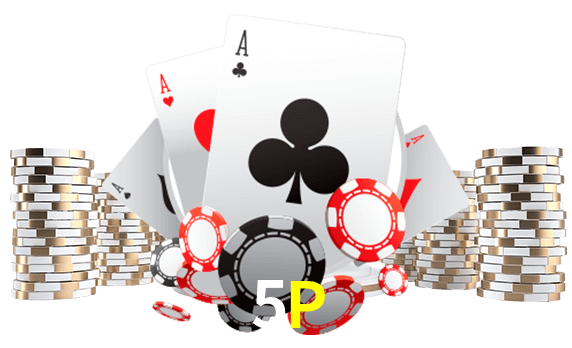 Jogue jogos de pôquer em 5P